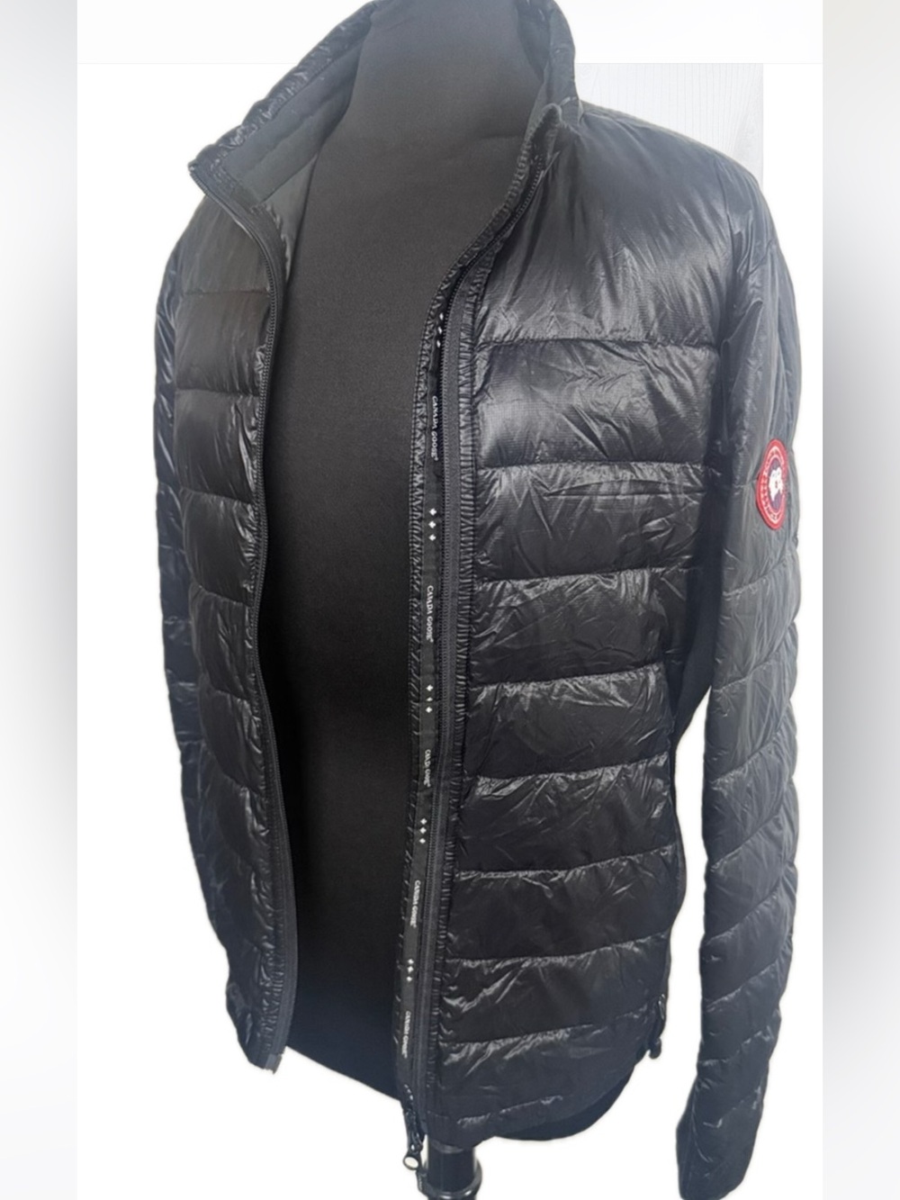Canada goose women’s size LargeLightweight Black Quilted Jacket